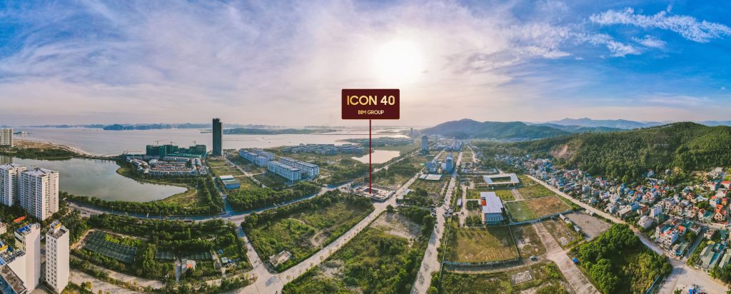 Vị trí dự án Icon40 Hạ Long